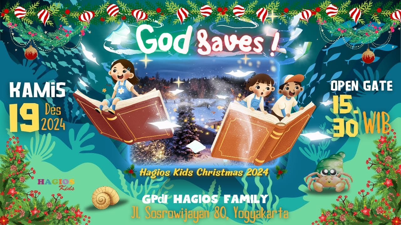 God Saves! | 19 Desember 2024 | Hagios Kids Christmas 2024
