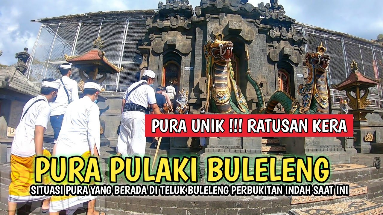 PURA UNIK DENGAN RATUSAN KERA ! PURA PULAKI BULELENG BALI
