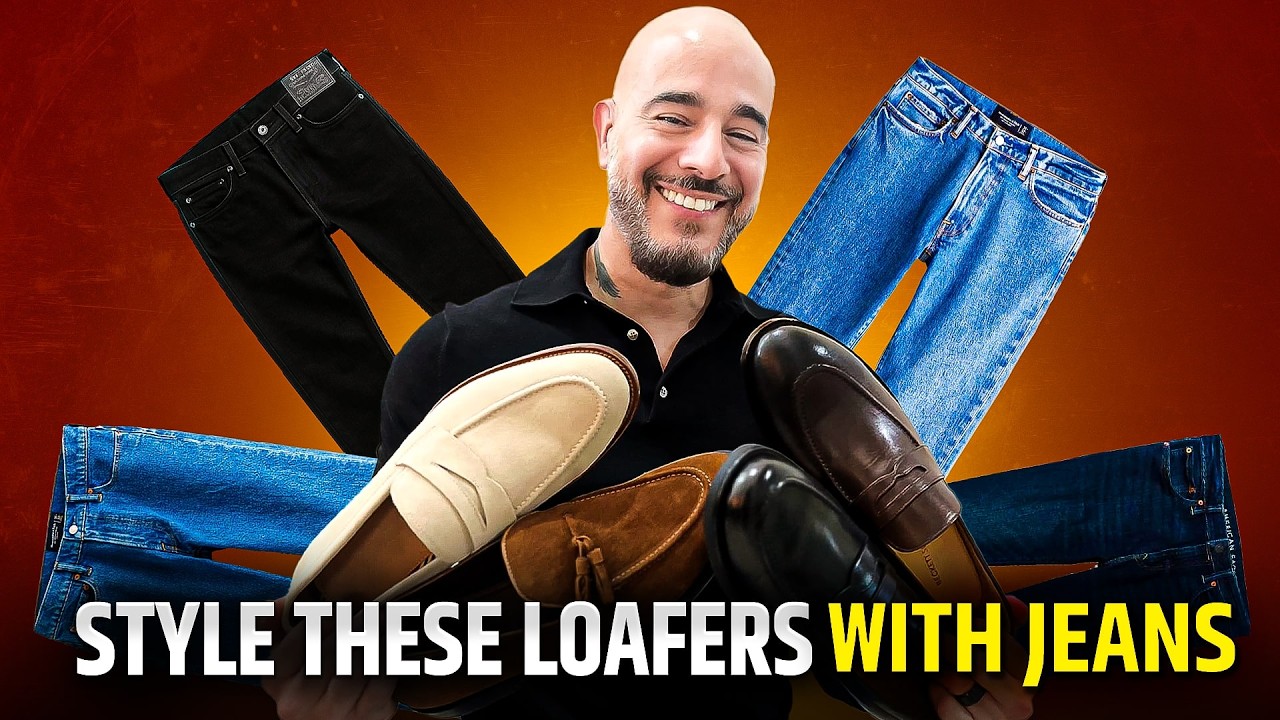 How to wear jeans with loafers over 40 for a Timeless look