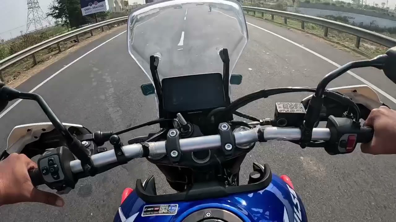 Electrifying ride experience on Hero X pulse tandav 210 35 kms in 30 minutes 