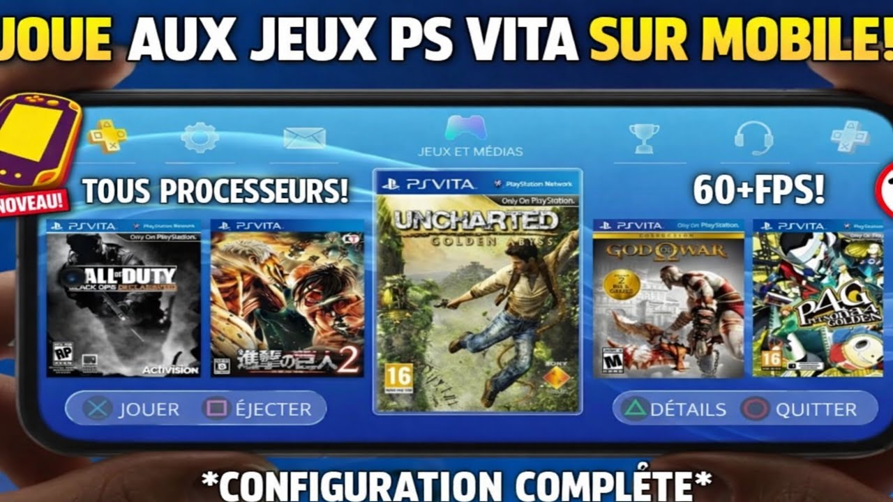 Vita3K sur Android : CETTE mise &agrave; jour PS Vita change TOUT (Incroyable en 2026 😱) 🔥