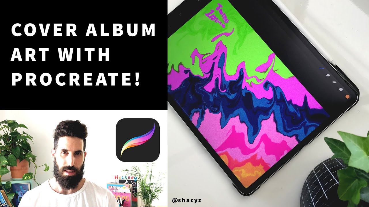 Procreate album cover art