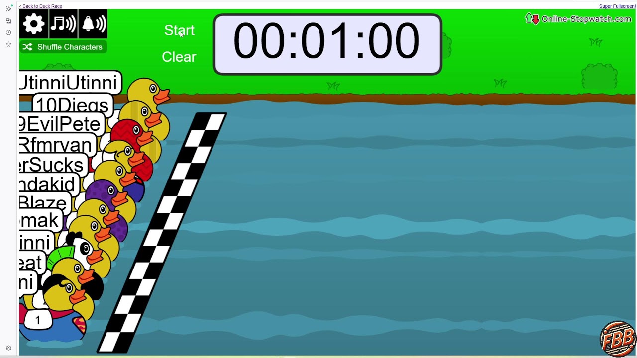 Break #175 - UK/TCPA Mixer DUCK RACE