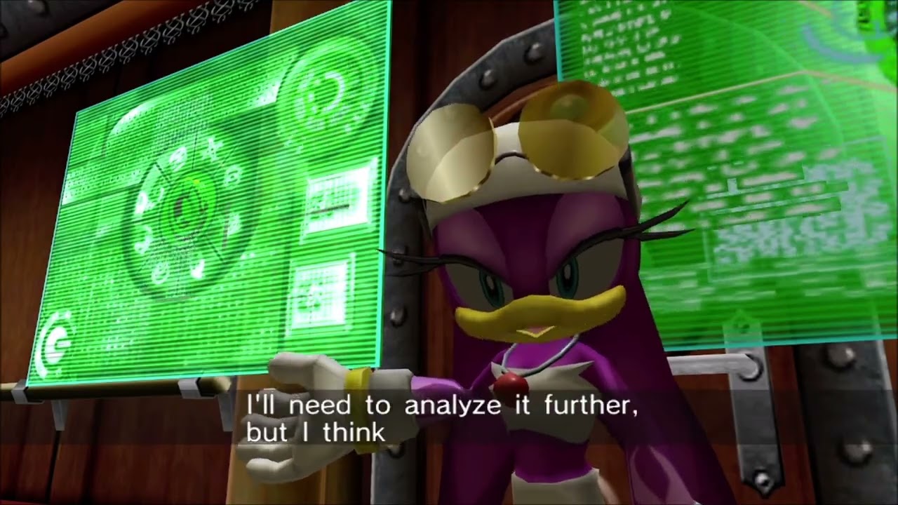 Wave analysing the Ark of the Cosmos as Jet interrupt her with his comment For 10 Minutes