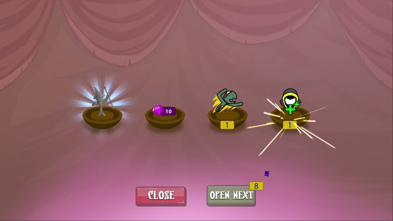opening 14 golden chests
