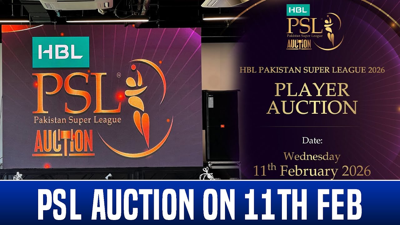 All details you want to know about PSL Auction!