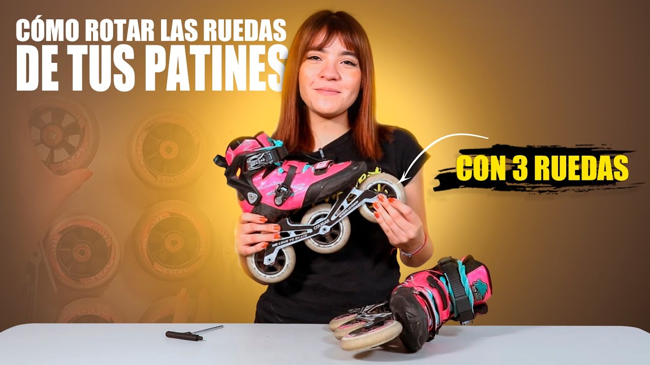 Cómo rotar tus 3 ruedas para que duren más tiempo PARTE 2  | patines 3 ruedas
