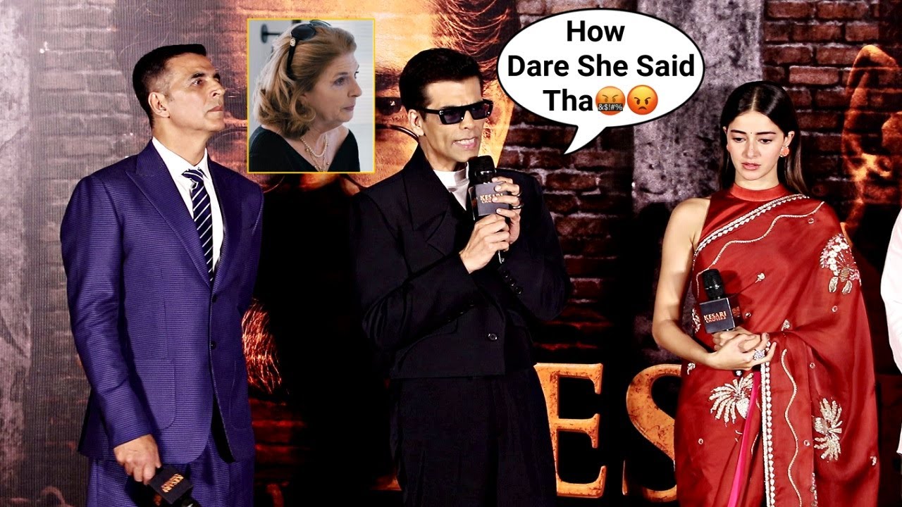Karan Johar ANGRY Reply To General Dyer Granddaughter At Kasari 2 Press Conference!