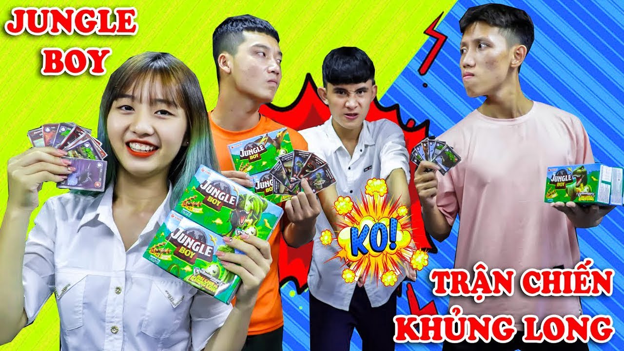 HẠT TIÊU ĐẠI CHIẾN XƯNG VƯƠNG BÁNH KHỦNG LONG JUNGLE BOY - TÁO XANH TV