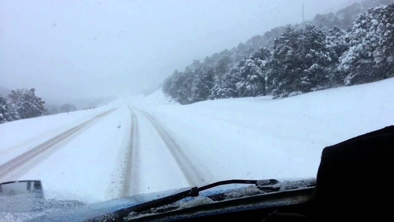 Pt 2 Big Rig Winter Truck Driving in a Blizzard in utah