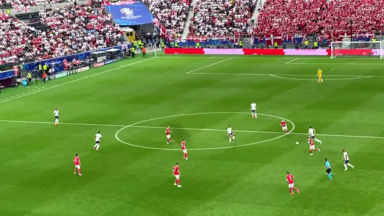 🎶 PHIL FODEN&rsquo;S ON FIRE 🔥🏴󠁧󠁢󠁥󠁮󠁧󠁿🎶 ENGLAND V DENMARK EURO 24 FRANKFURT 20.06/24