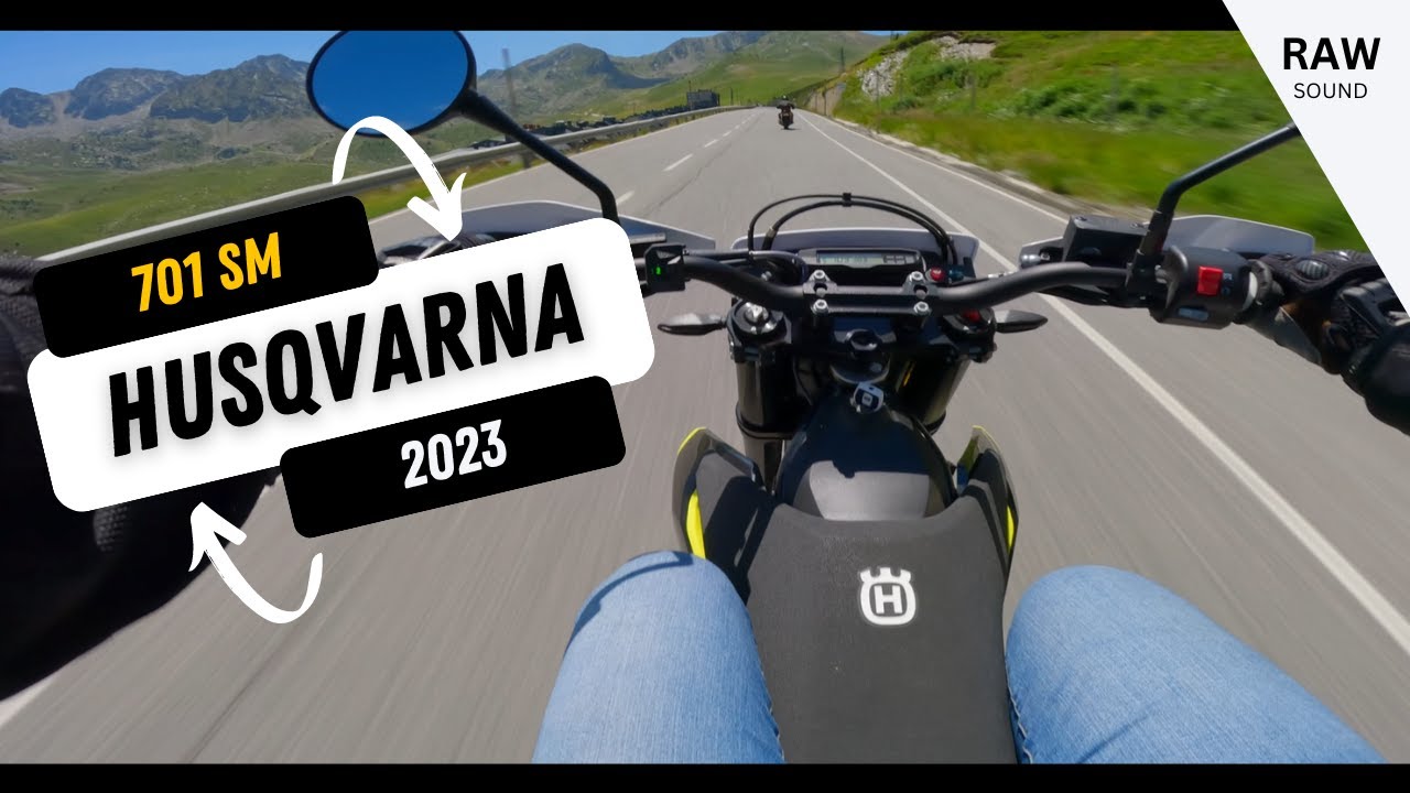 Husqvarna 701 SM 2023 [RAW Sound] Stock Exhaust - Alps