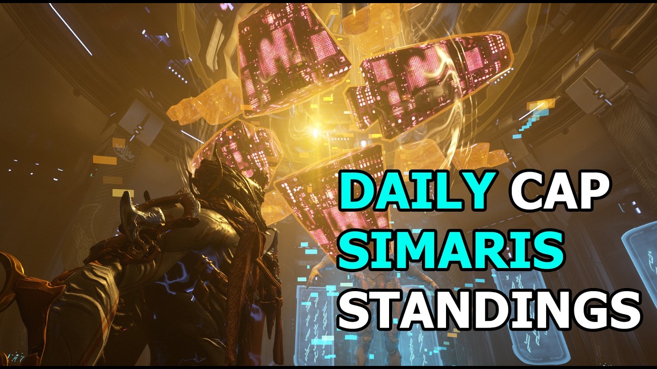 How to farm Cephalon Simaris standings FAST!