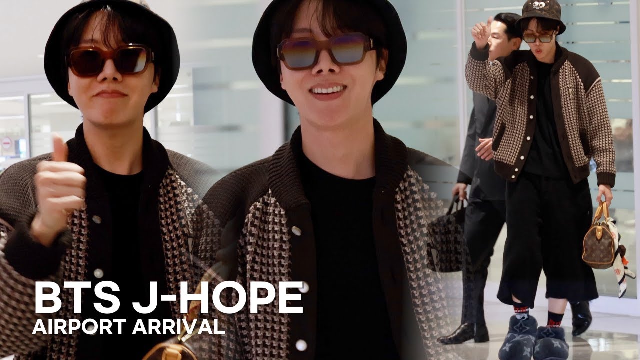 BTS 제이홉 '인천공항 입국' | BTS J-HOPE Airport Arrival