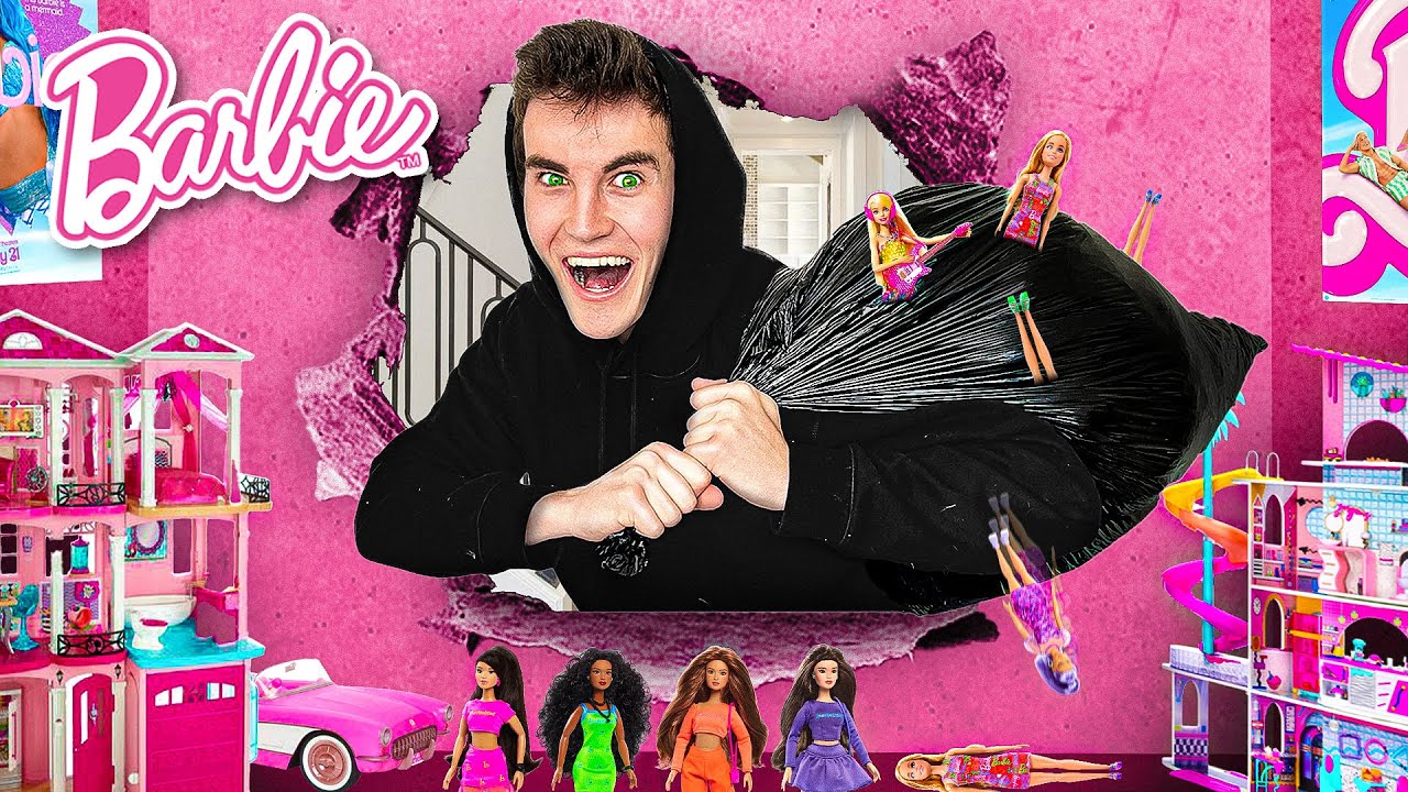 J'ai DÉVALISÉ La Pièce Secrète Barbie Des VENTURA