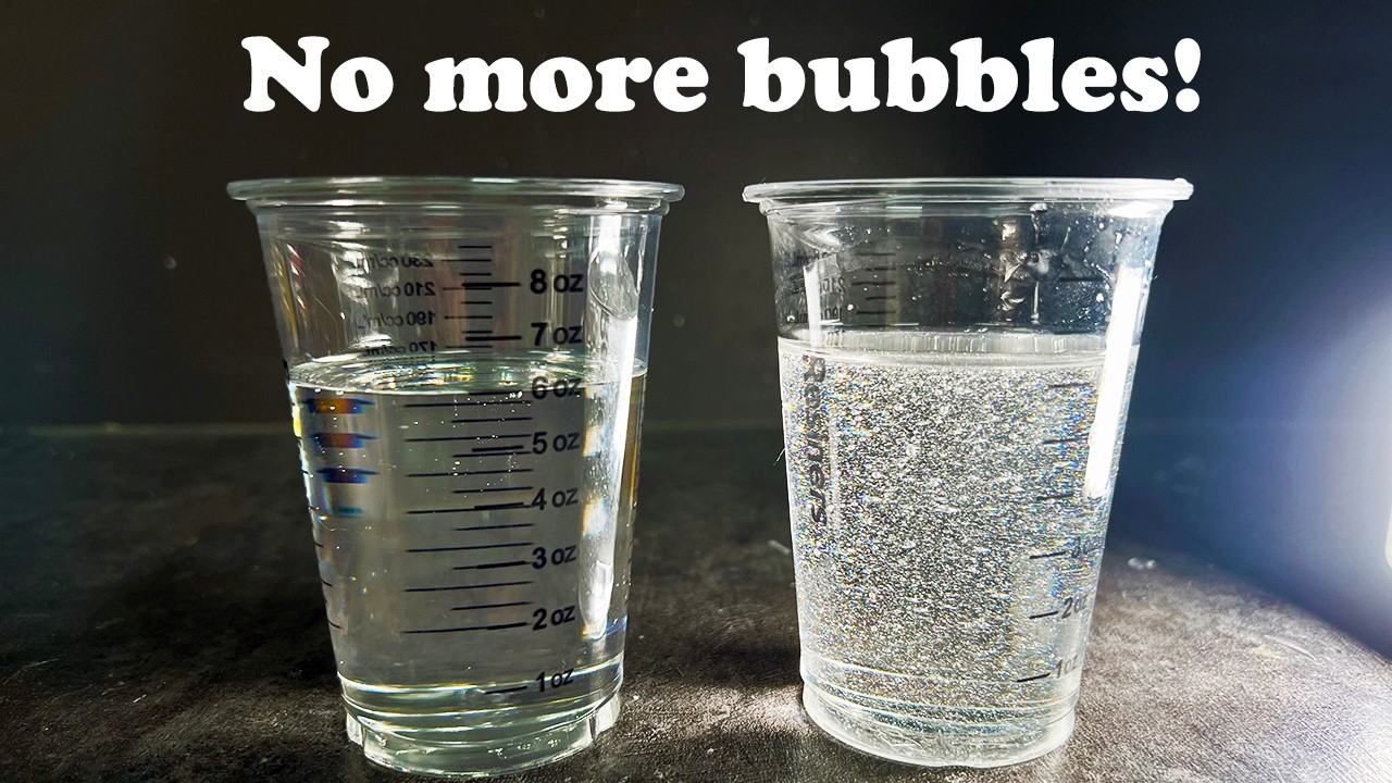 No More Bubbles in Resin, Silicone and Plaster! #Resiners bubble remover