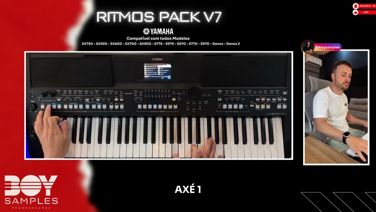 TODOS OS RITMOS PACK V7  - BOY SAMPLES