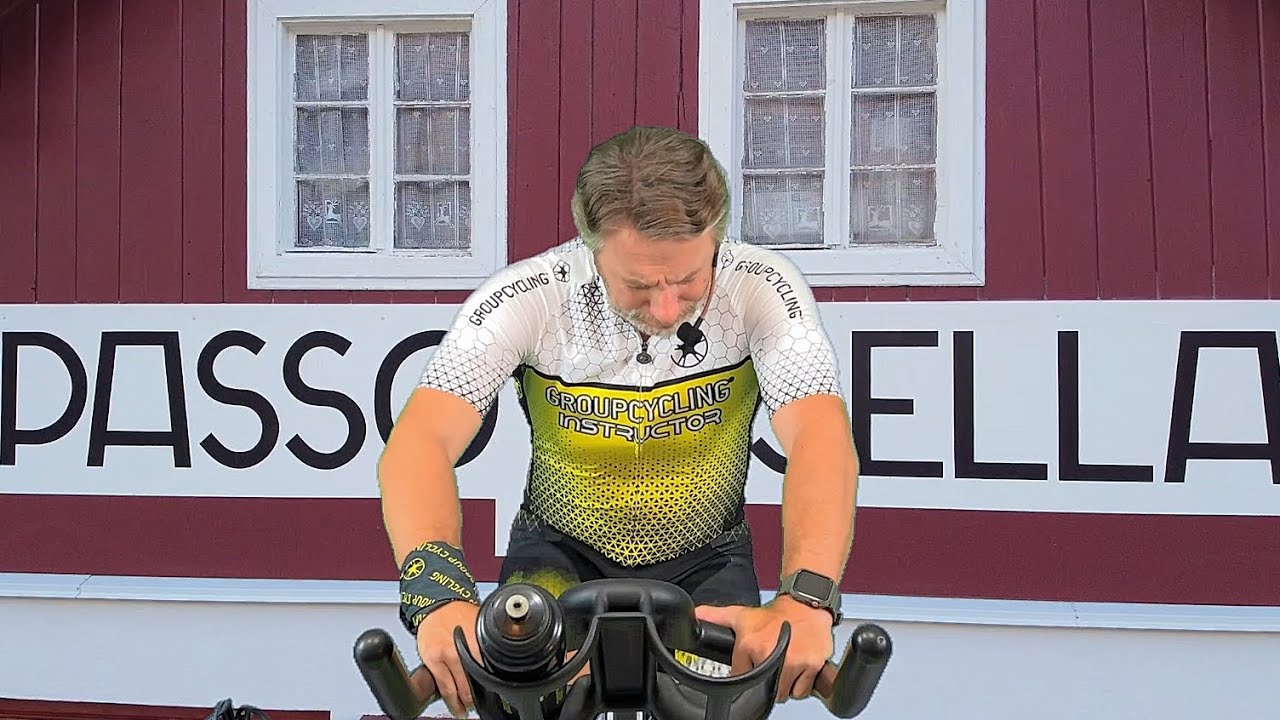 Indoor Cycling Virtual Experience n.29 (Remake Exp.4) Passo Sella Fartlek - Group Cycling - Spinning