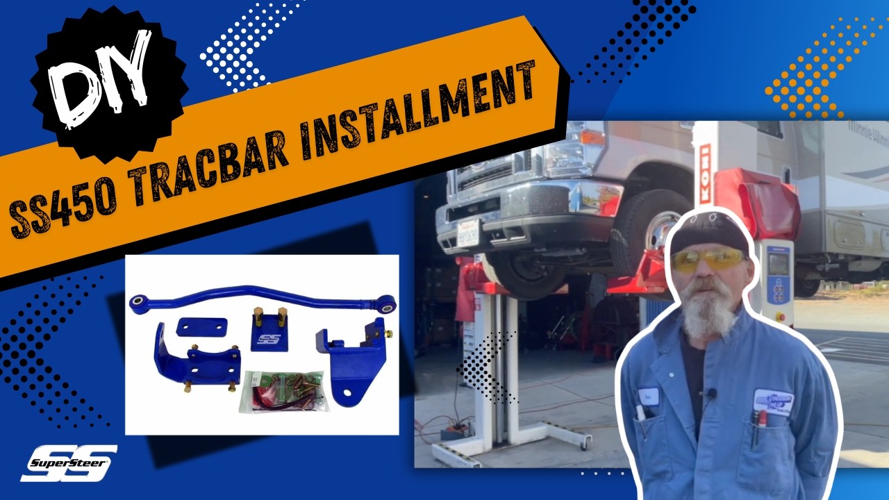 Installing the Rear Tracbar on the Ford E450 Part #SS450