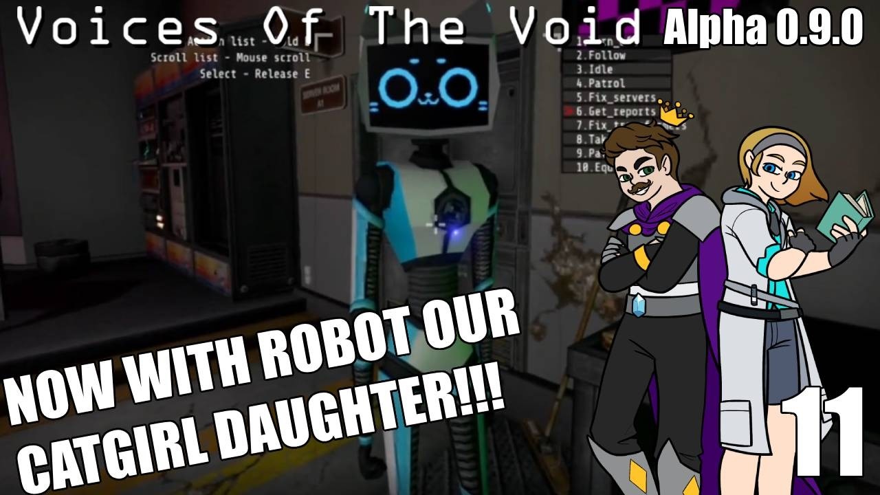 ROBOT CATGIRL IS REAL - Voices of the Void Alpha 0.9.0 (11)