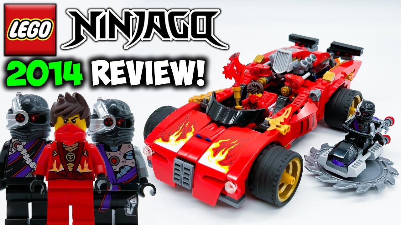2014 X-1 Ninja Charger Review! LEGO Ninjago Rebooted Set 70727