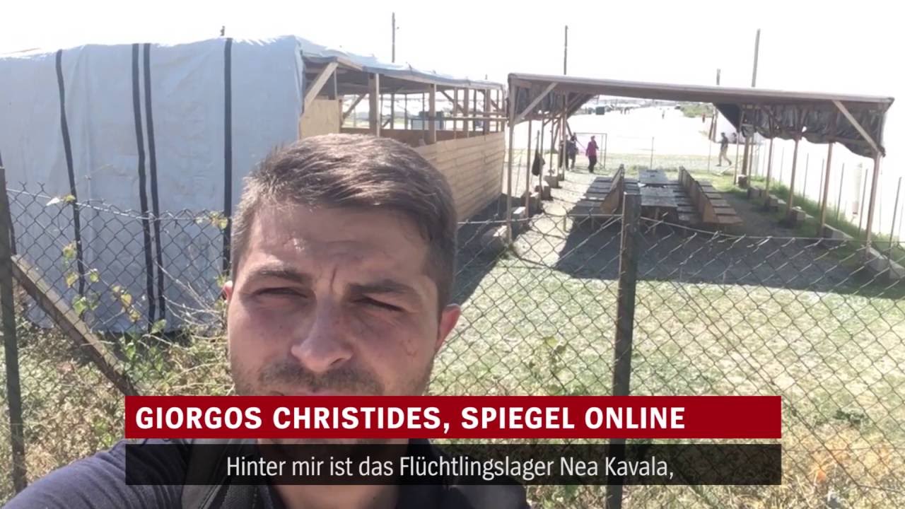 Sommerhitze in griechischen Flüchtlingslagern: 
