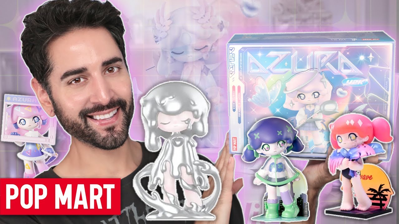 This was expensive 🫢 (JAPAN EXCLUSIVE) AZURA - Y2K POP MART FULL SERIES BLIND BOX UNBOXING! 💜