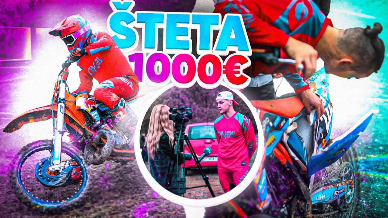 VOZIM SVOJE PRVO ENDURO NATJECANJE, i odmah fail. | 8rasta9