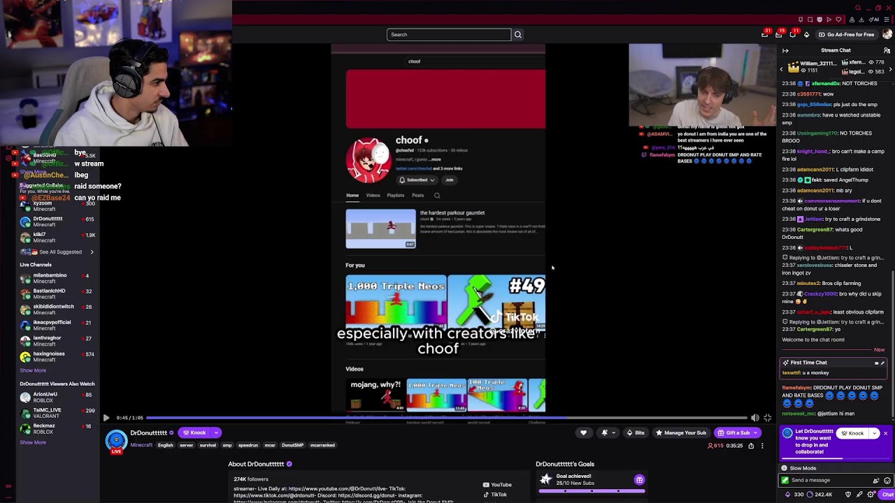 Donut SMP Live | Teleporting to Viewers | Bounty Stream later & Reactions