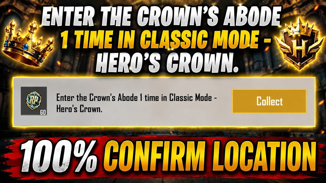 ENTER THE CROWN'S ABODE 1 TIME IN CLASSIC MODE - HERO'S CROWN