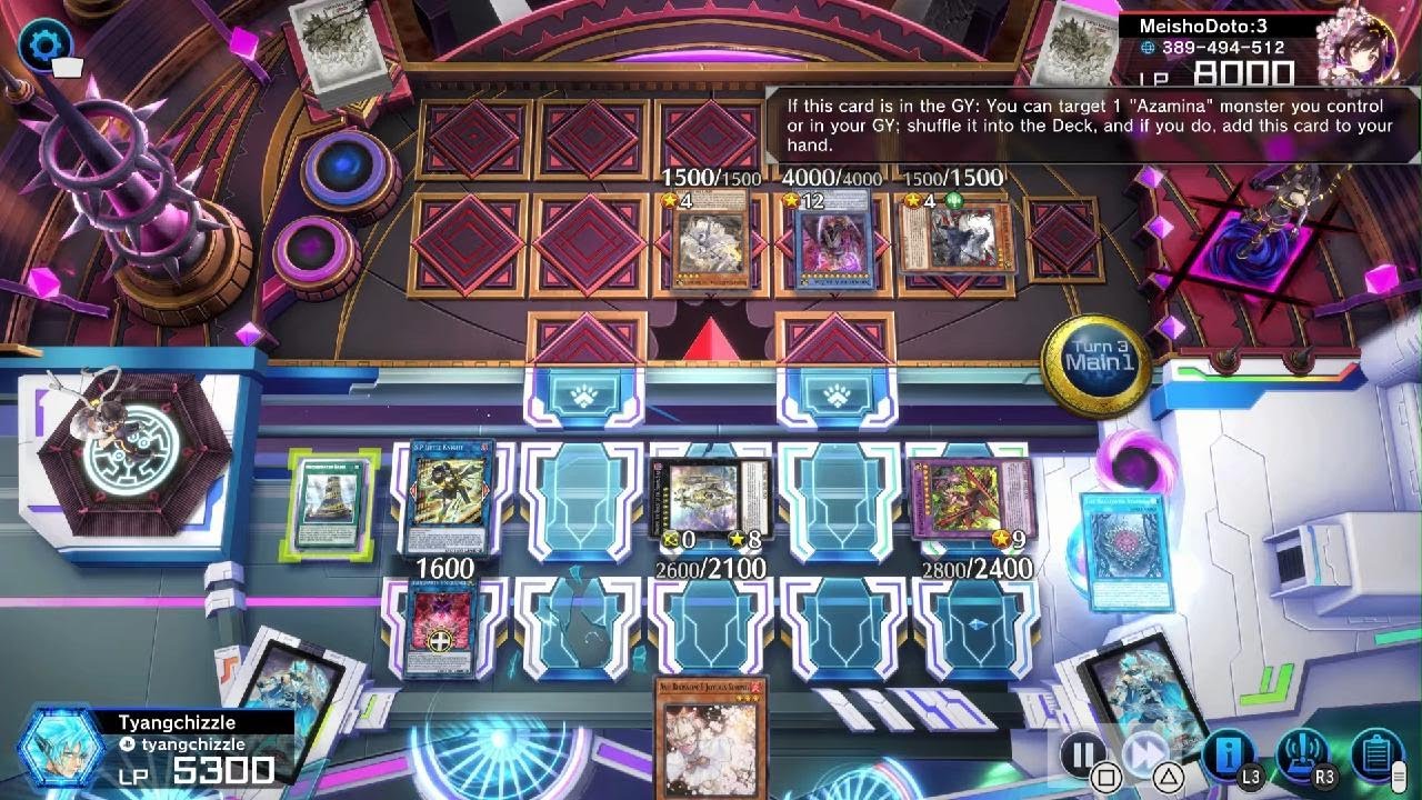 Yu-Gi-Oh! Master Duel - didn't draw any of my outs against Dogmatika Alba Zoa... 😐🙄