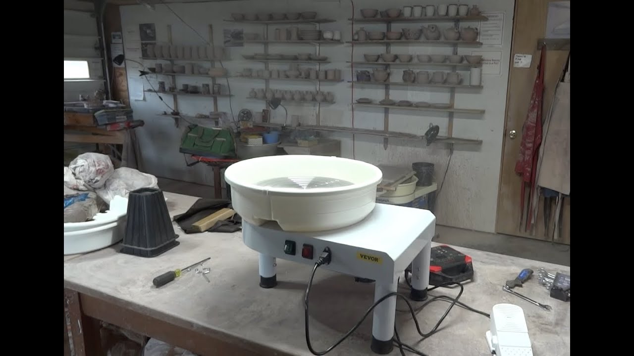 VEVOR Гончарный круг, часть 1..некоторые мои честные мысли, Саймон Лич