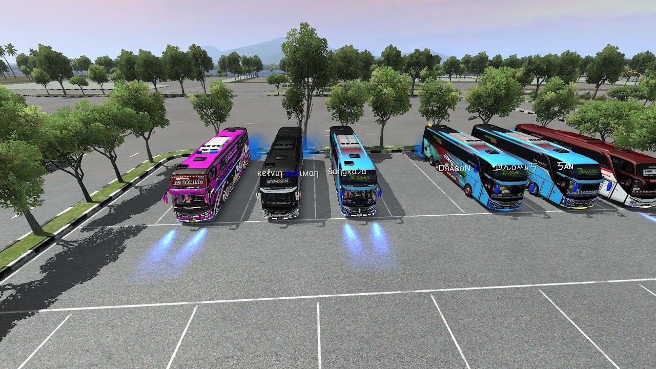 Bus indonesia simulator v441 Live Test