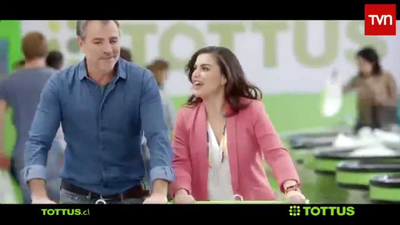 Tottus Ingrid Cruz con Alvaro Rudolphy spot