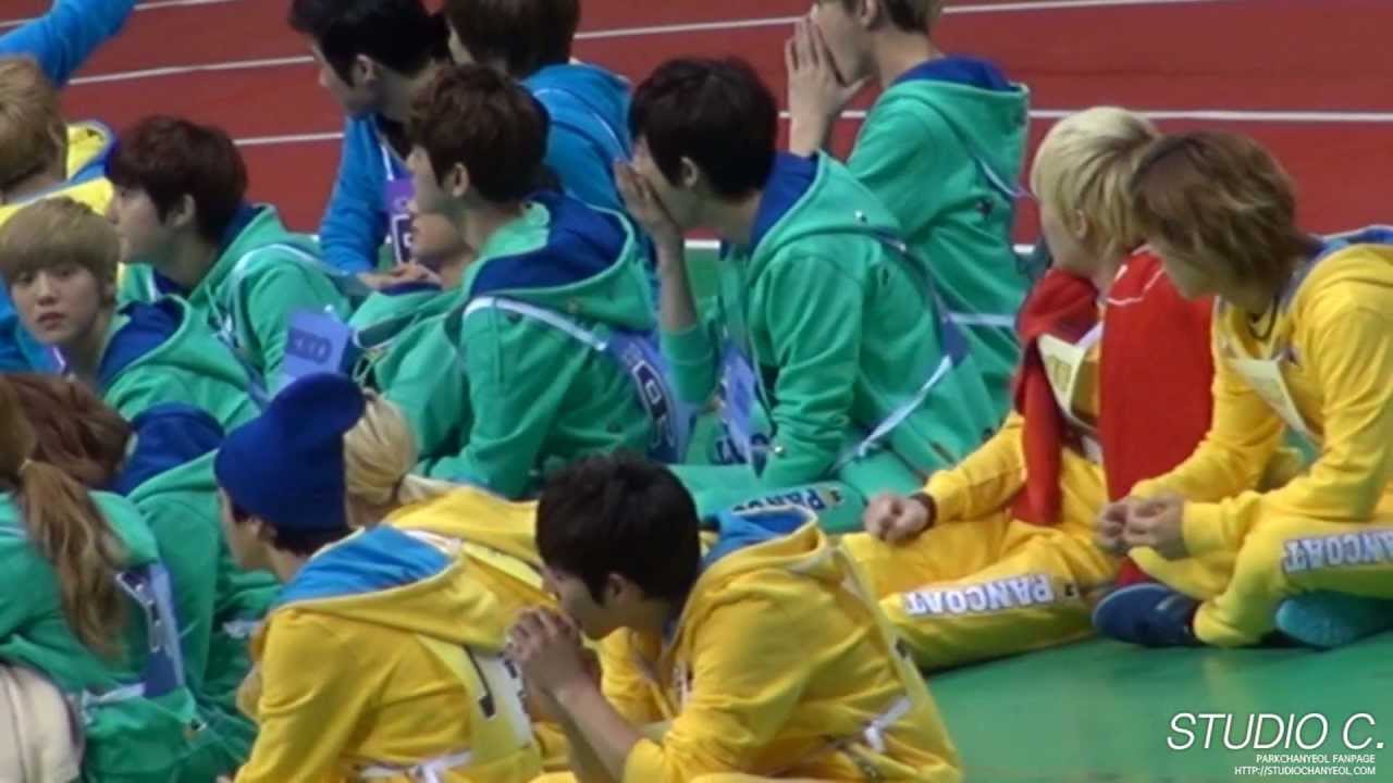 130128 아육대 즐거운 찬열이♥