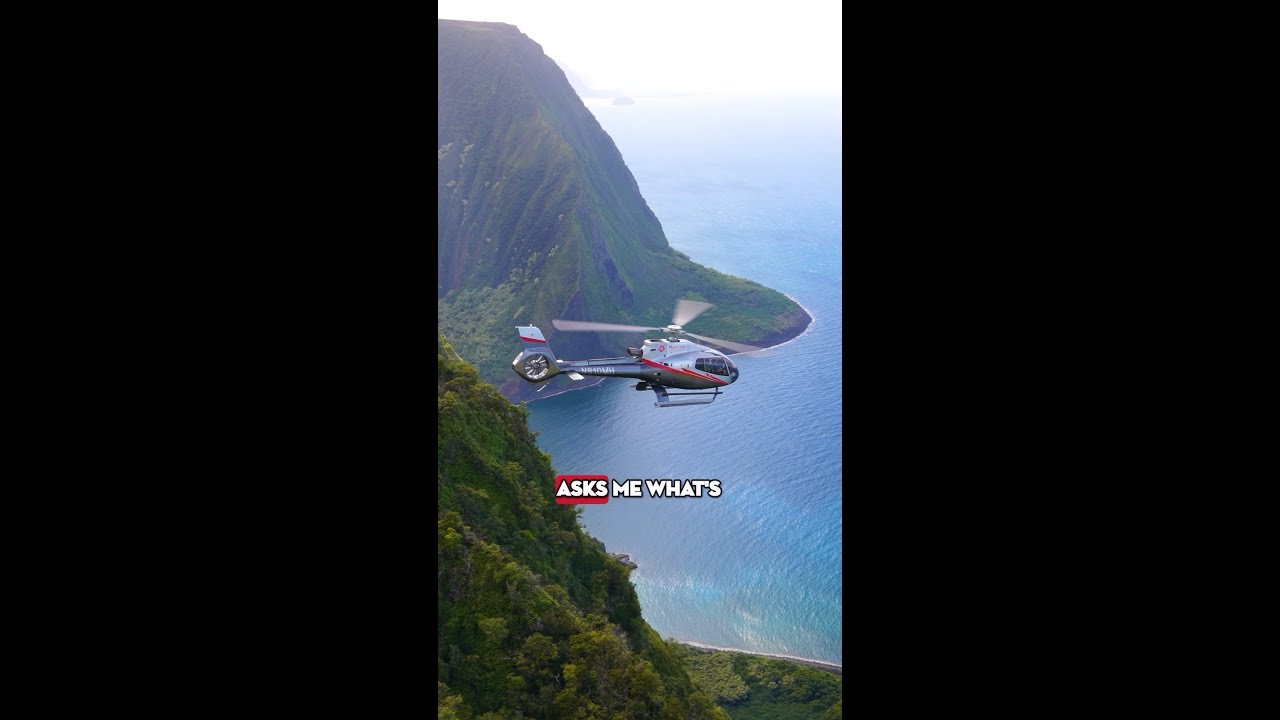 Flying Above the Molokai Sea Cliffs | Maverick Helicopters