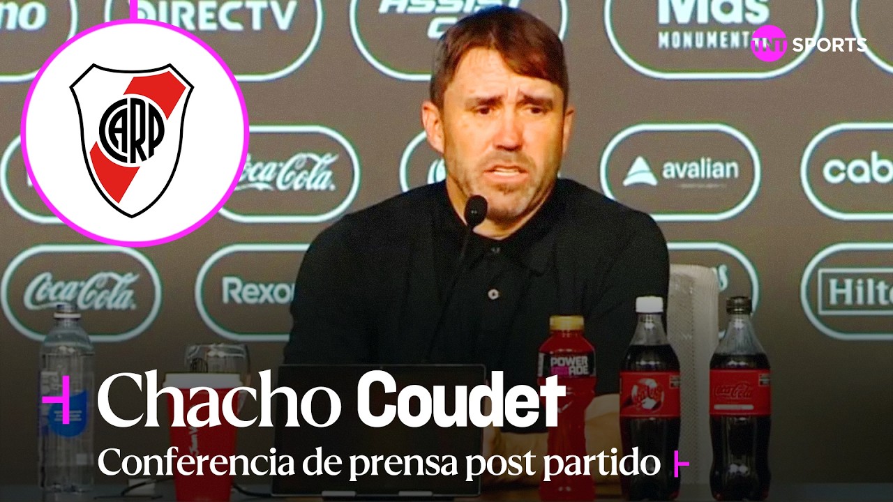 EN VIVO: Chacho Coudet habla en conferencia de prensa tras Estudiantes R&iacute;o Cuarto vs. River