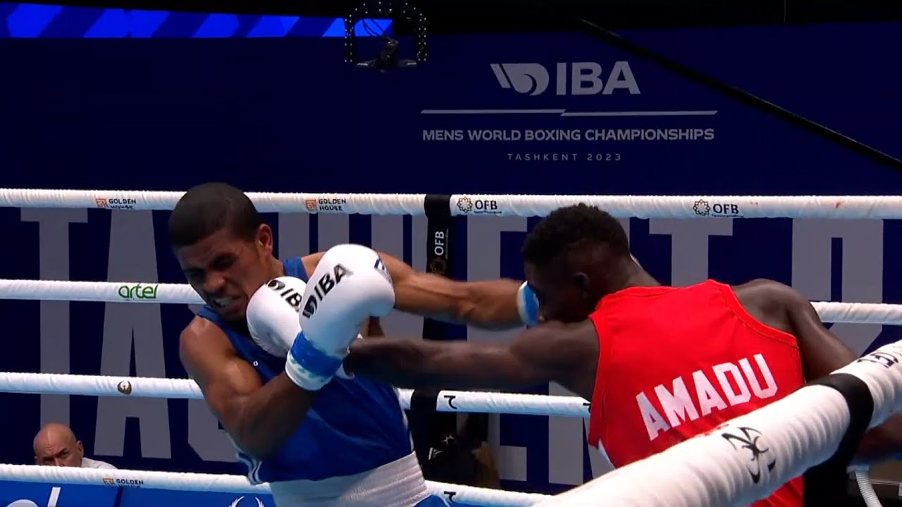 R16 (54KG) AMADU MOHAMMED (GHA) vs MOLWANTWA GEORGE (BOT)| IBA Men's World Boxing Championships 2023