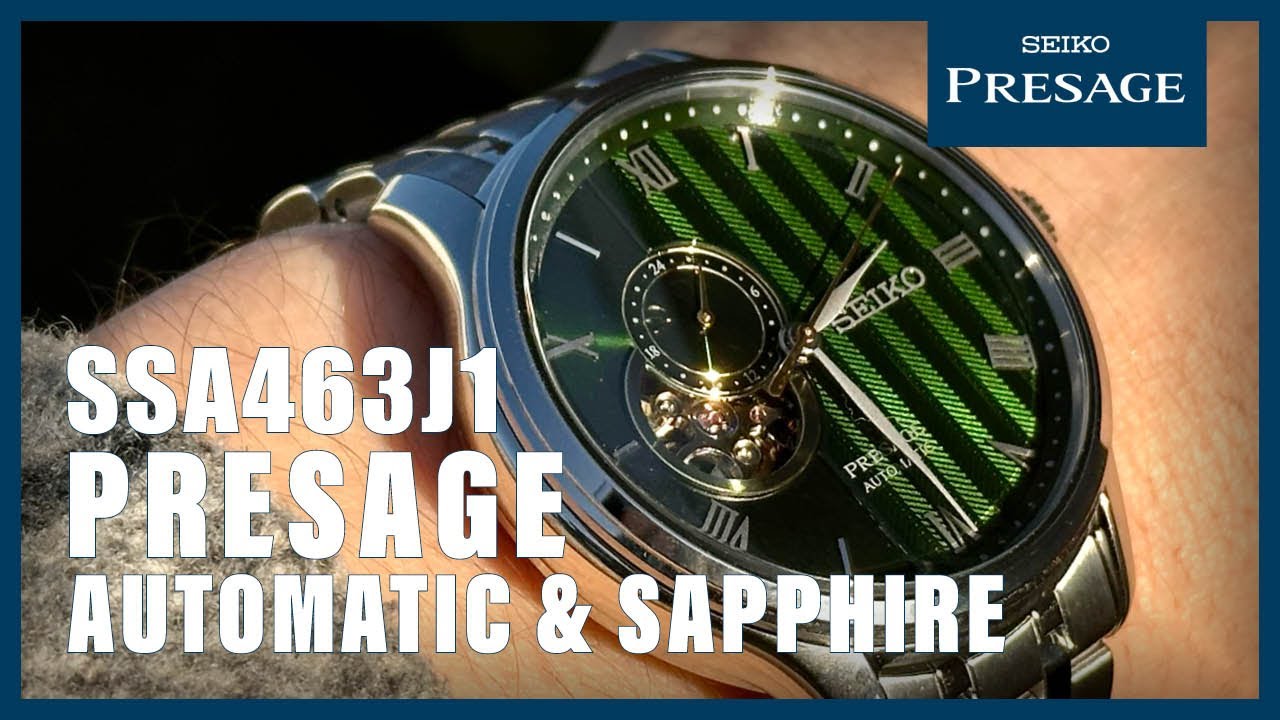 Unboxing The New Seiko Presage SSA463J1