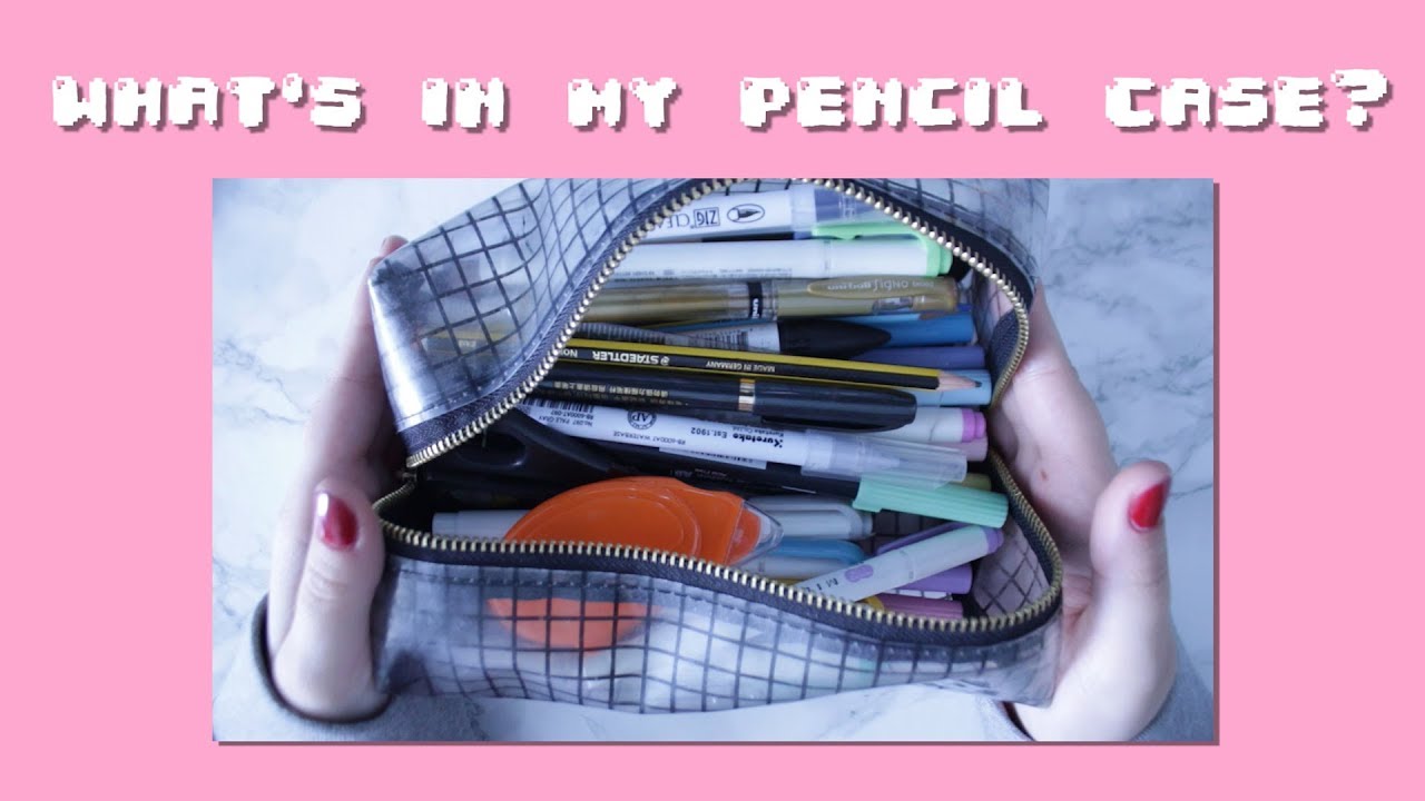 What's In My Pencil Case? (a thicc boi)