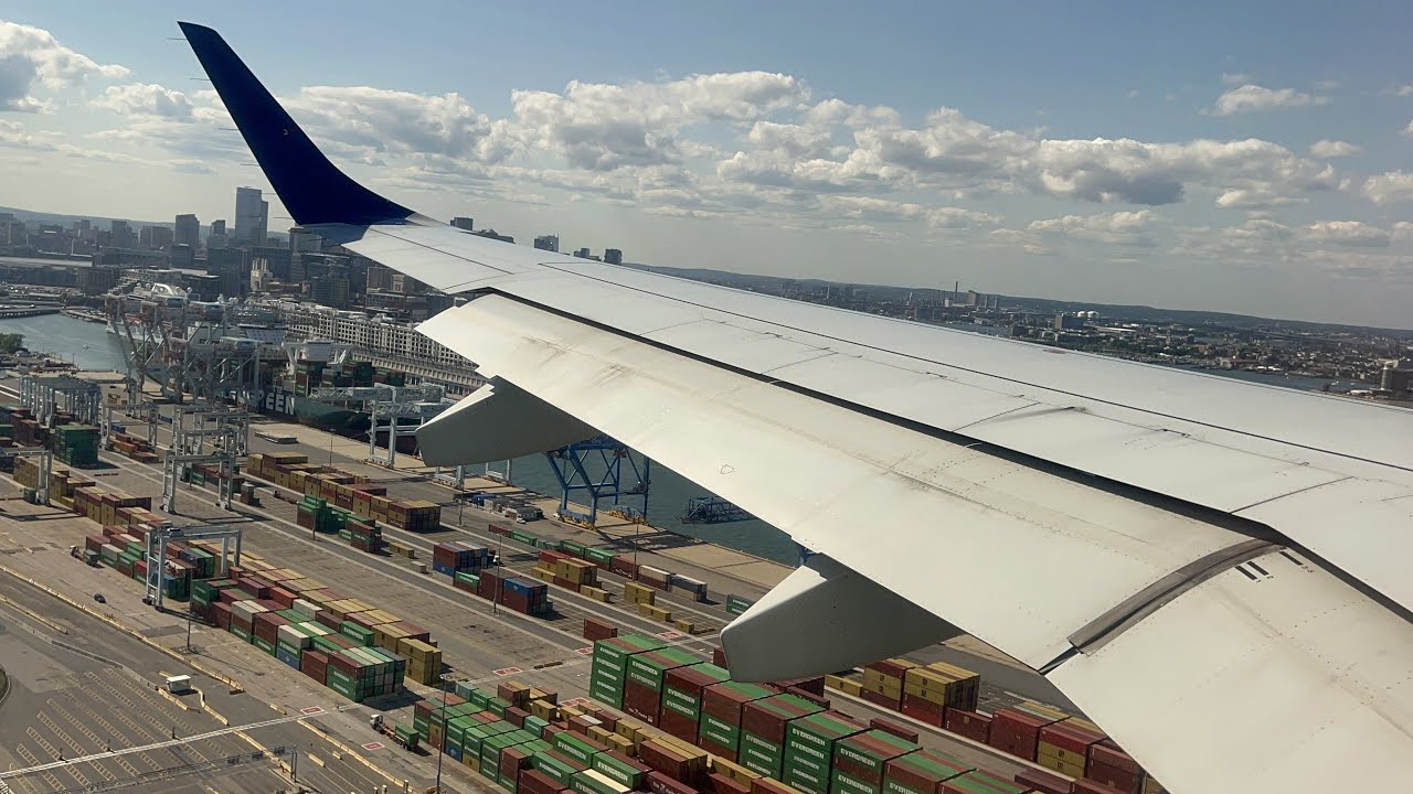 Midday Landing | jetBlue | ERJ-190 | Boston