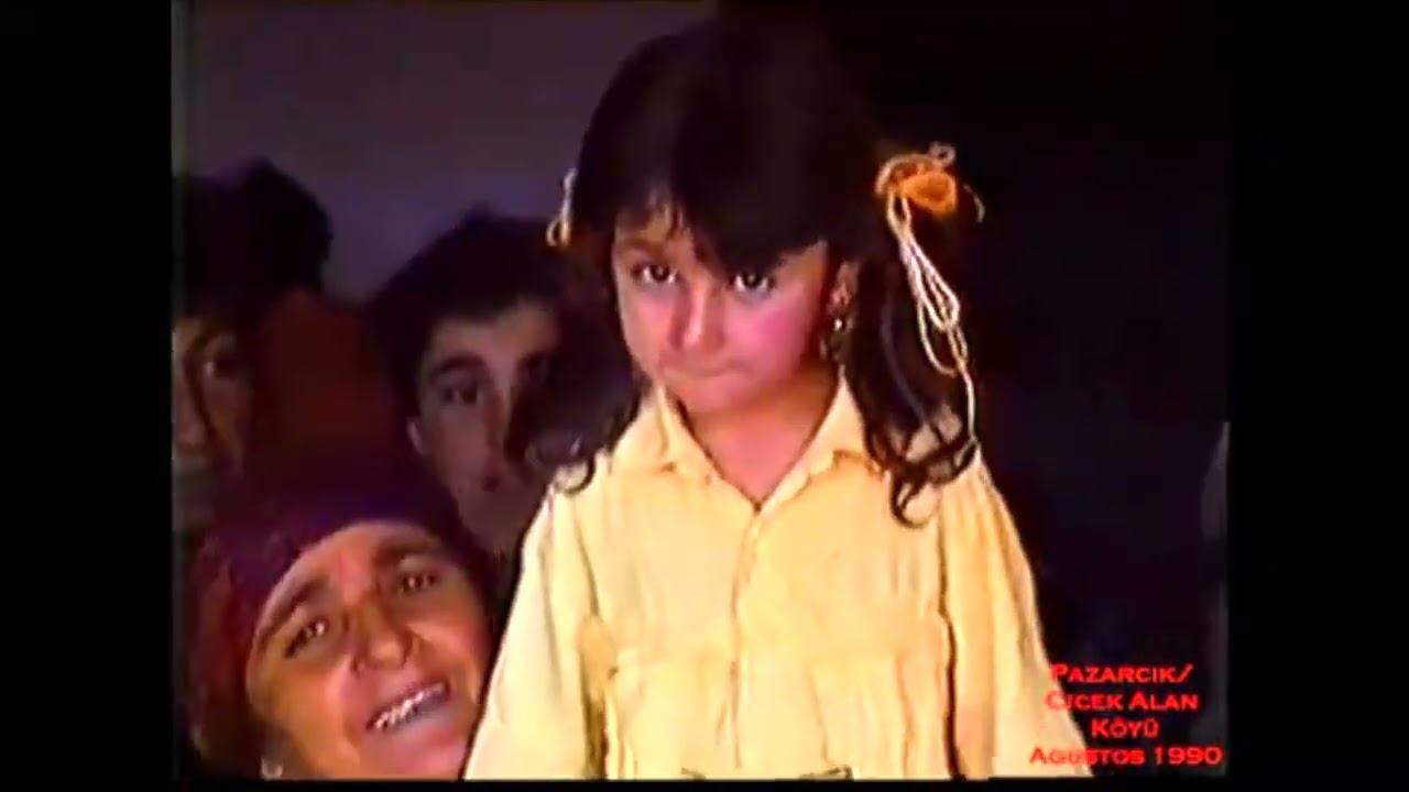 🎥 Emine & Yusuf Elçik Düğünü |Ağustos1990 | Pazarcık Çiçekalan Köyü   HD 720p