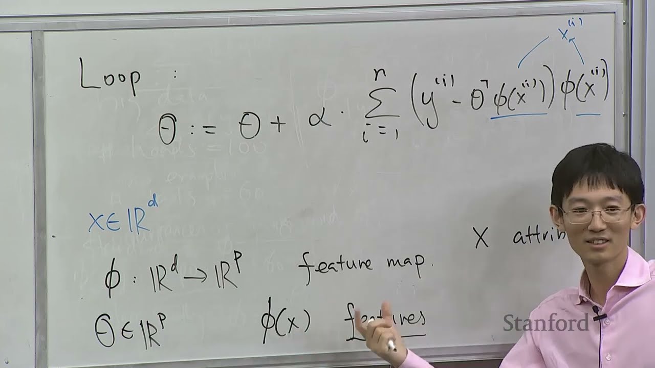 Stanford CS229 Machine Learning I Kernels I 2022 I Lecture 7