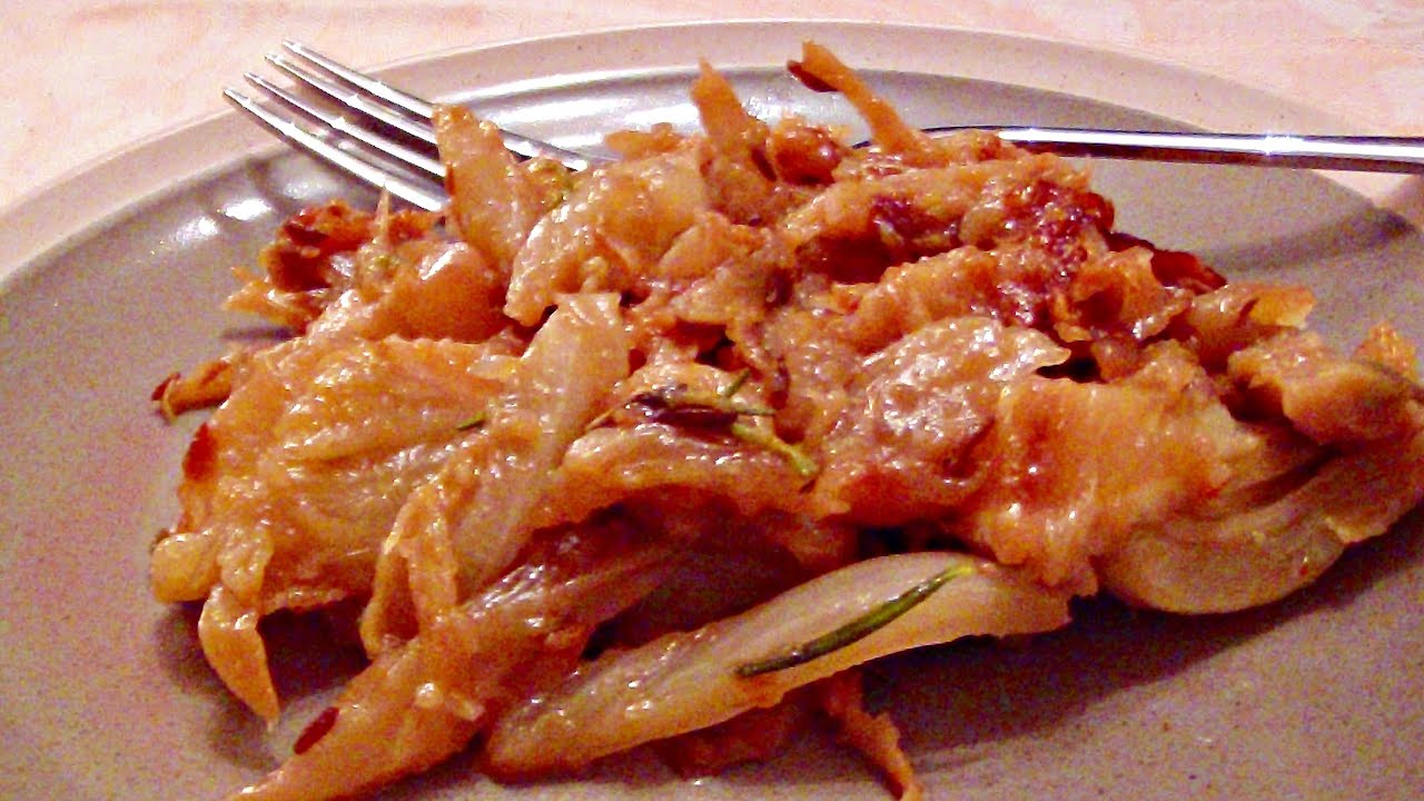 Contorno: finocchi con rosmarino, peperoncino e cumino