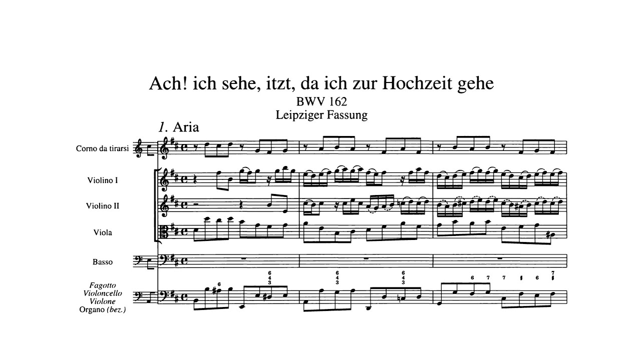 Bach - BWV 162, Cantata 
