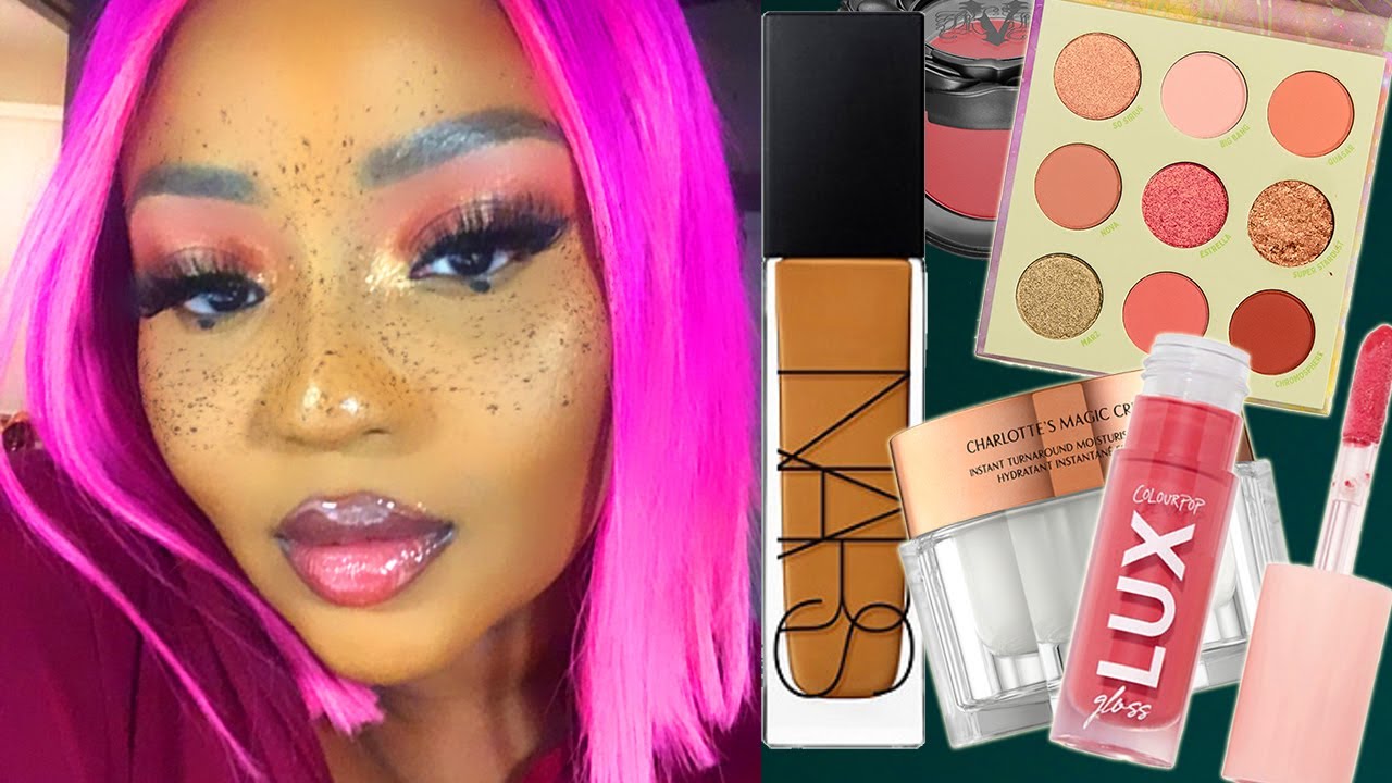 Testing new PR makeup | Lightening my face to match my chest