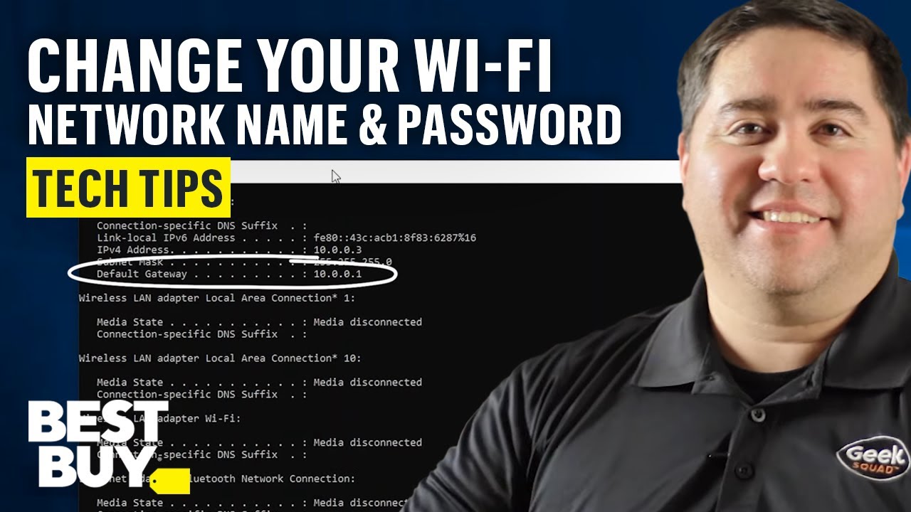 Changing Your Wi-Fi Network Name and Password - Tech Tips from Best Buy