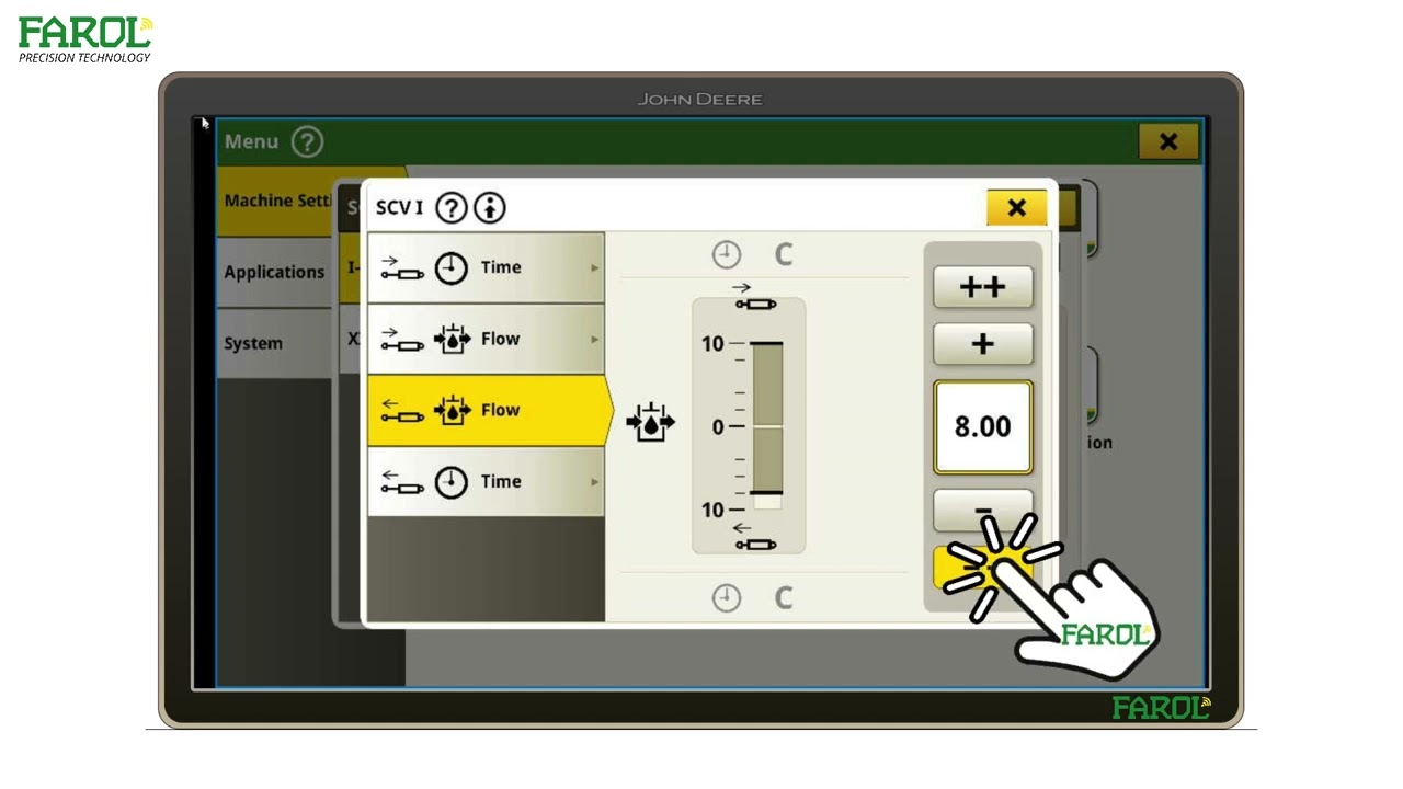How to: Adjust Selective Control Valves (SCV)