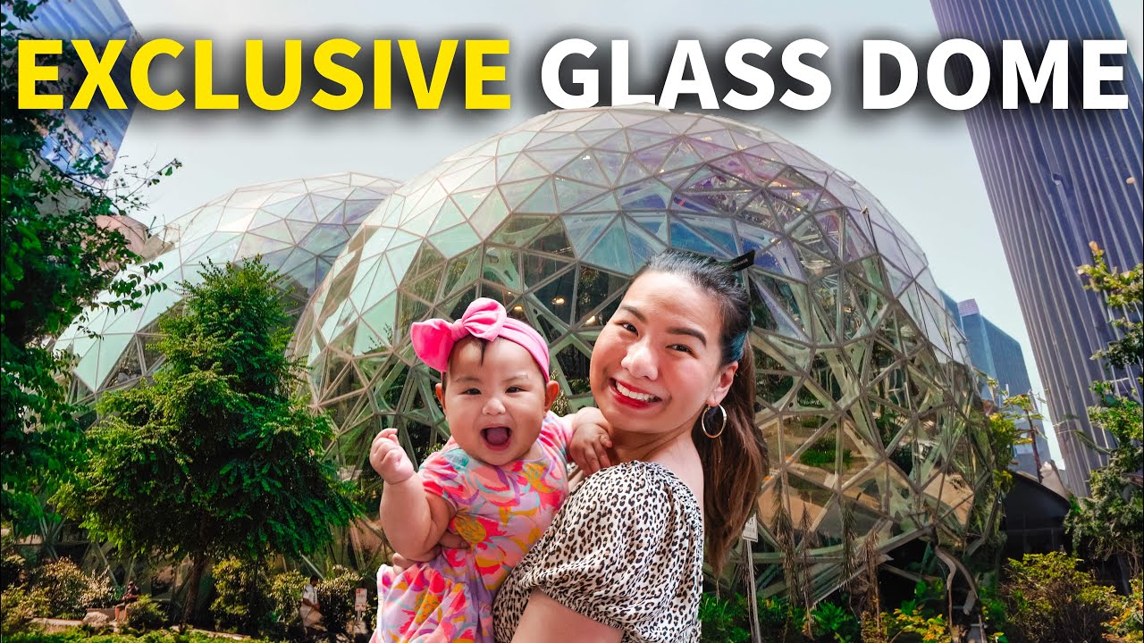Exploring Seattle's Exclusive Urban Jungle Oasis (The Amazon Spheres)