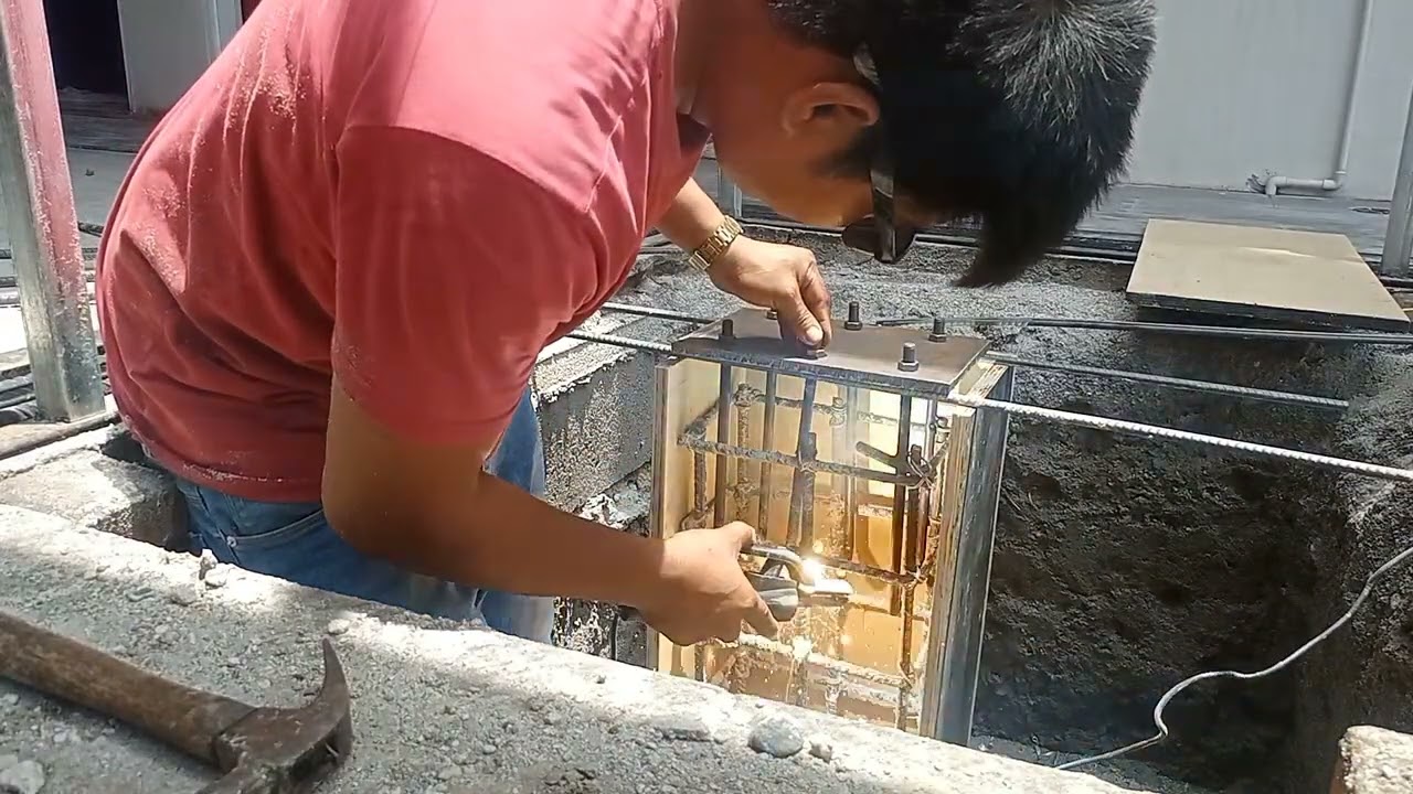 pagkabit ng anchor bolt